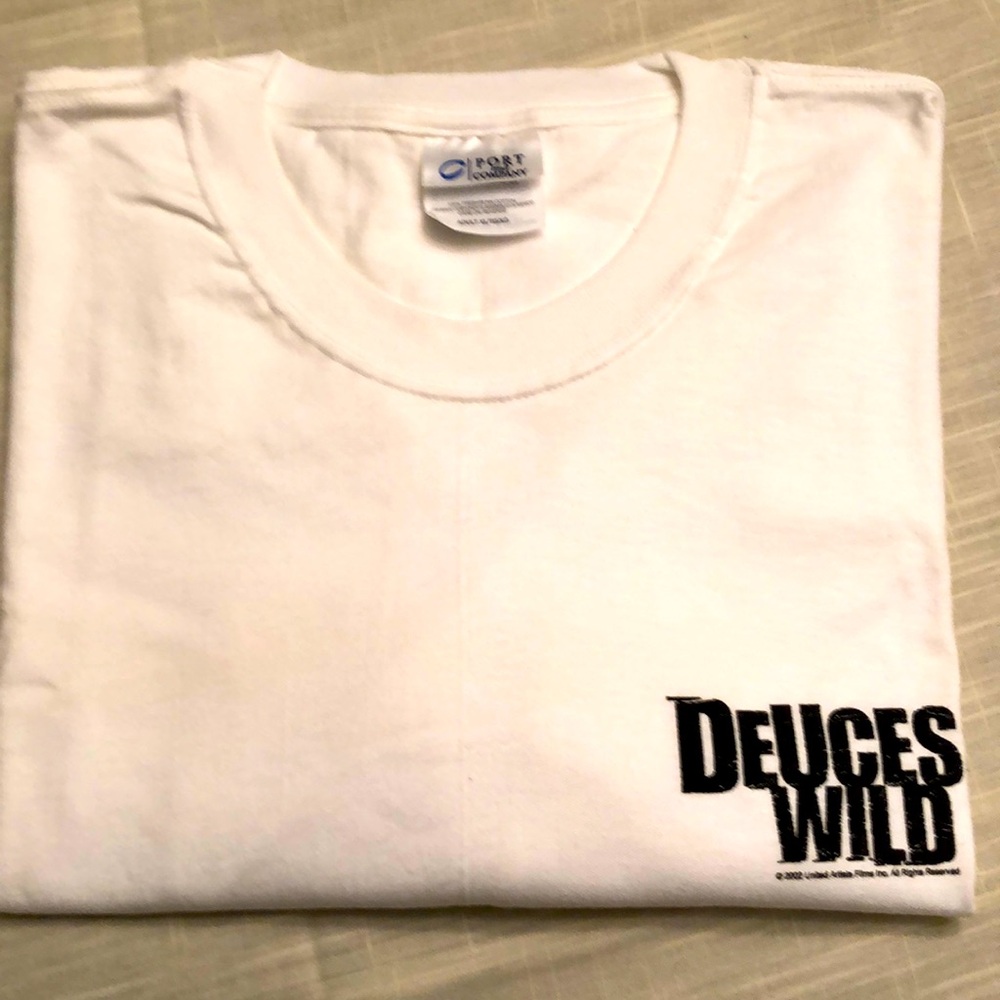 RARE DEUCES WILD VINTAGE 2002 MOVIE PROMO TSHIRT UNITED ARTISTS SIZE XL -#561